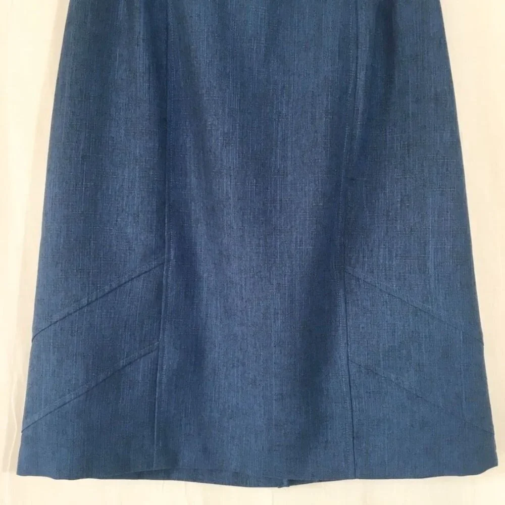 Vintage‎ Sag Harbor A-line Midi Skirt Womens 10 Office Professional Retro Twee